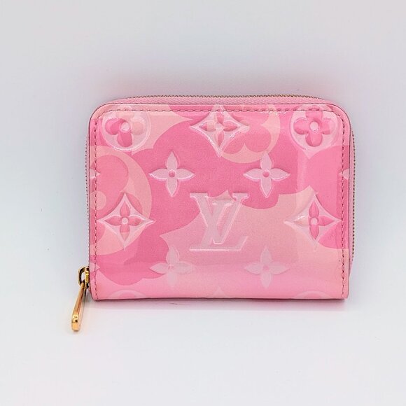 Louis Vuitton Vernis Valentine Zippy Coin Wallet Pink Limited Edition 2020 - Picture 1 of 7